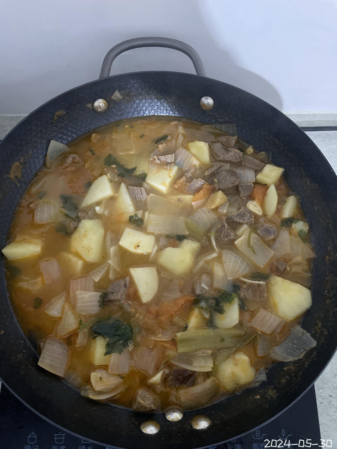 土豆炖牛肉