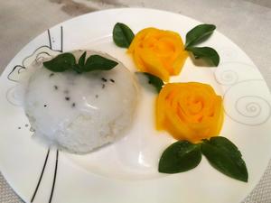 泰国椰浆芒果糯米饭～（附芒果处理方法）的做法 步骤15