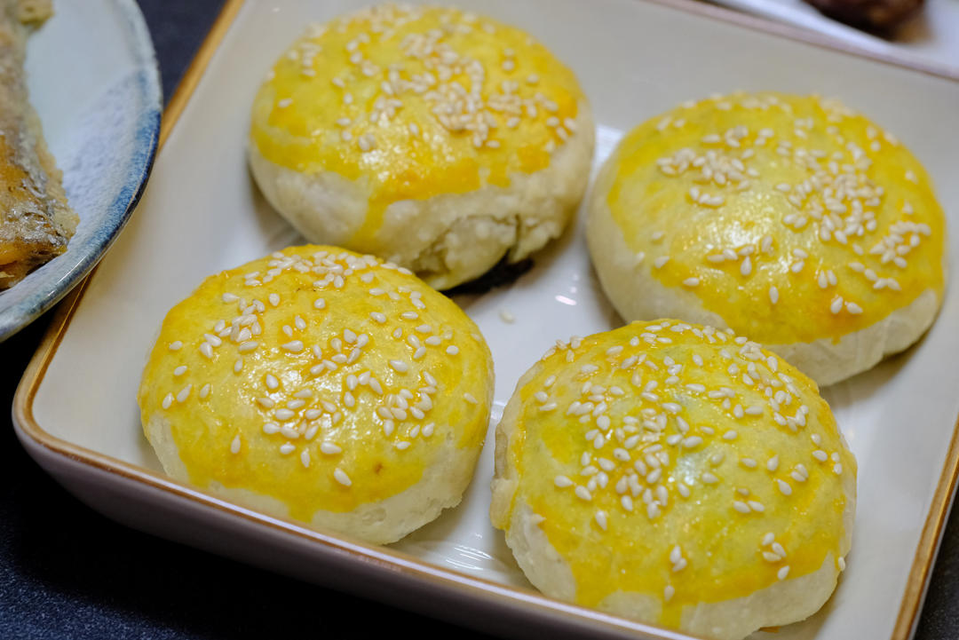 中式点心：红豆沙千层酥