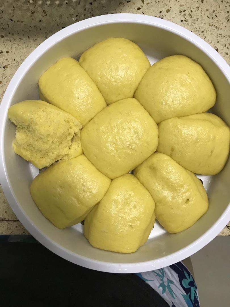 超简单只需一发不放一滴水、弹性超好的黄金南瓜馒头（记录方子），附边角料的整形