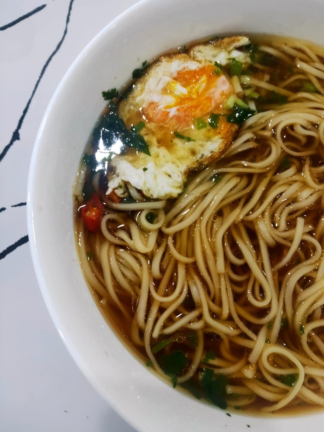 一碗热汤面