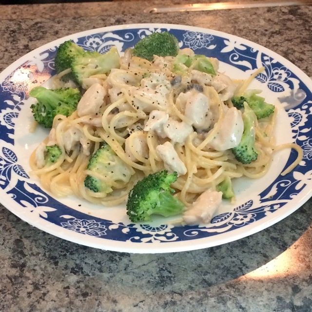 Alfredo酱伴意面