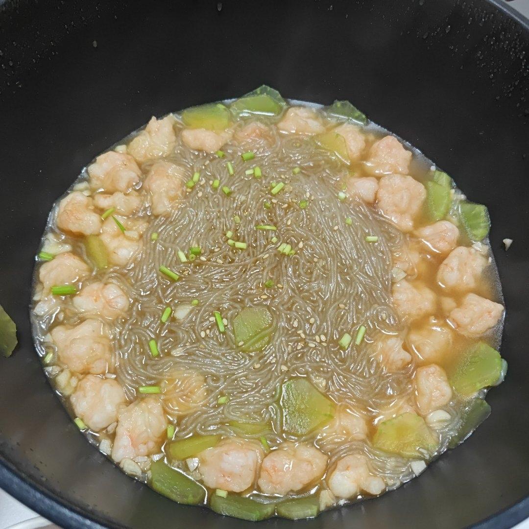蒜蓉虾滑煲