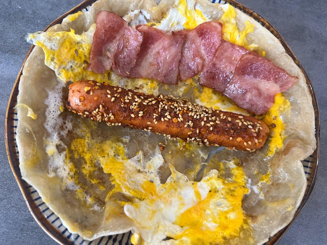 三分钟就可以做好孩子的早餐（手抓饼）