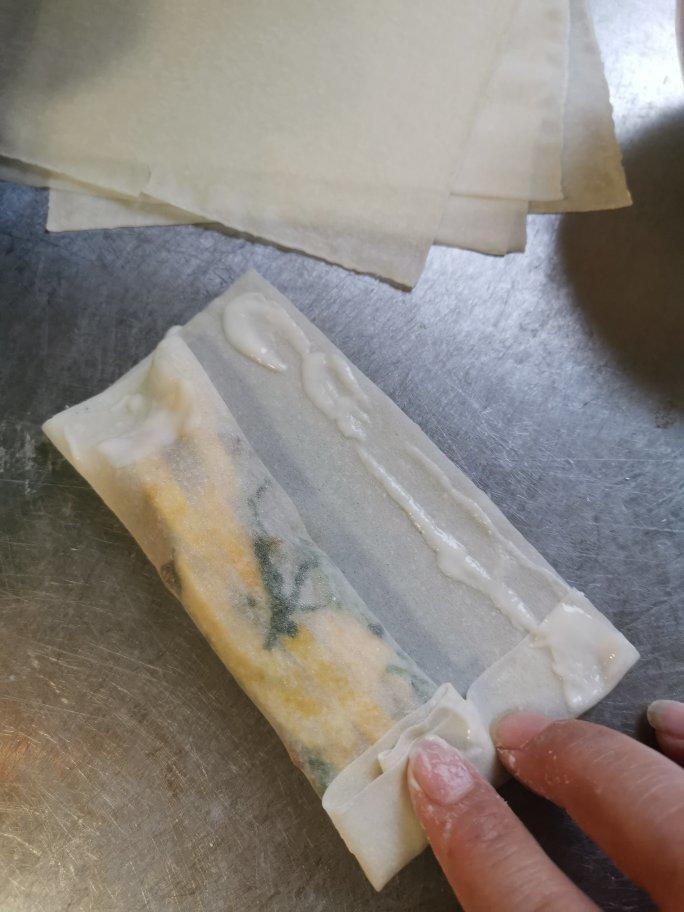 三种春卷的包法详解