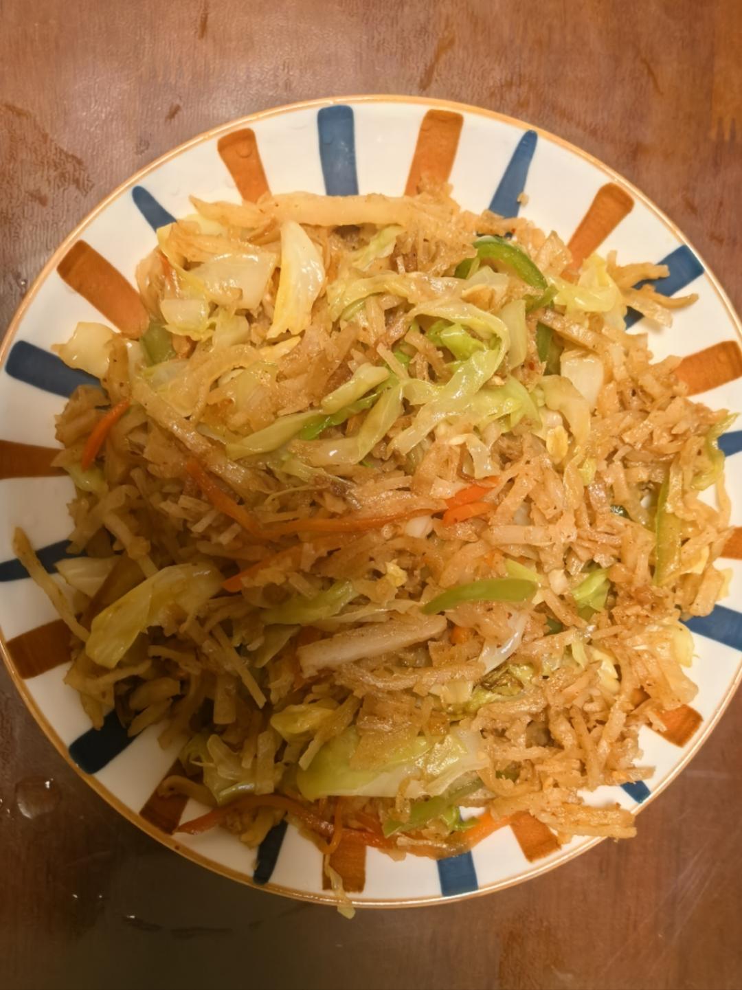 陕西私房炒饼[内附饼丝做法]