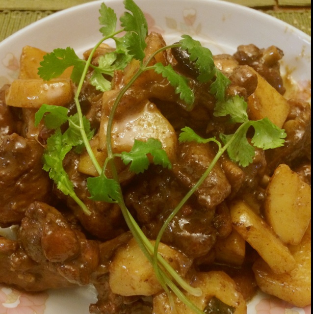 土豆炖鸡翅（快手零失败）
