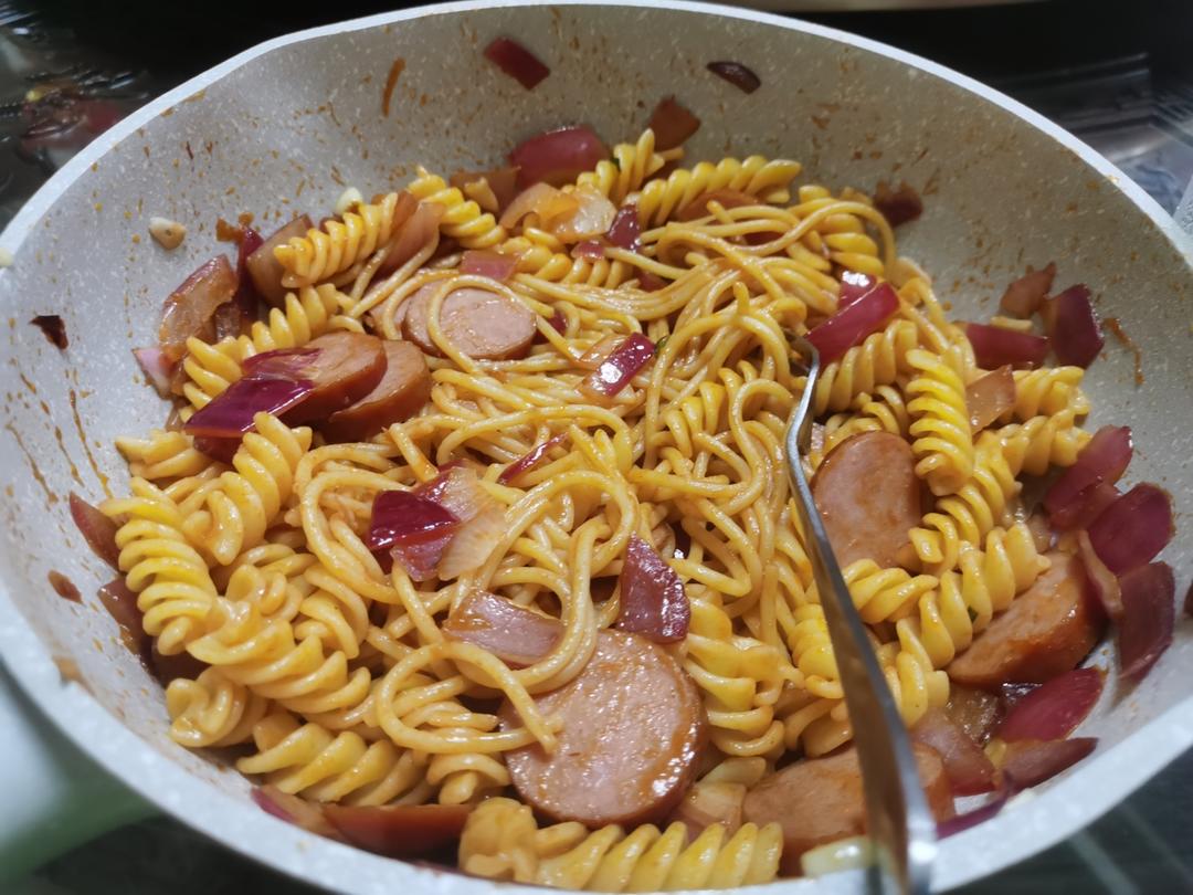 好吃到舔盘🔥那不勒斯风味意面