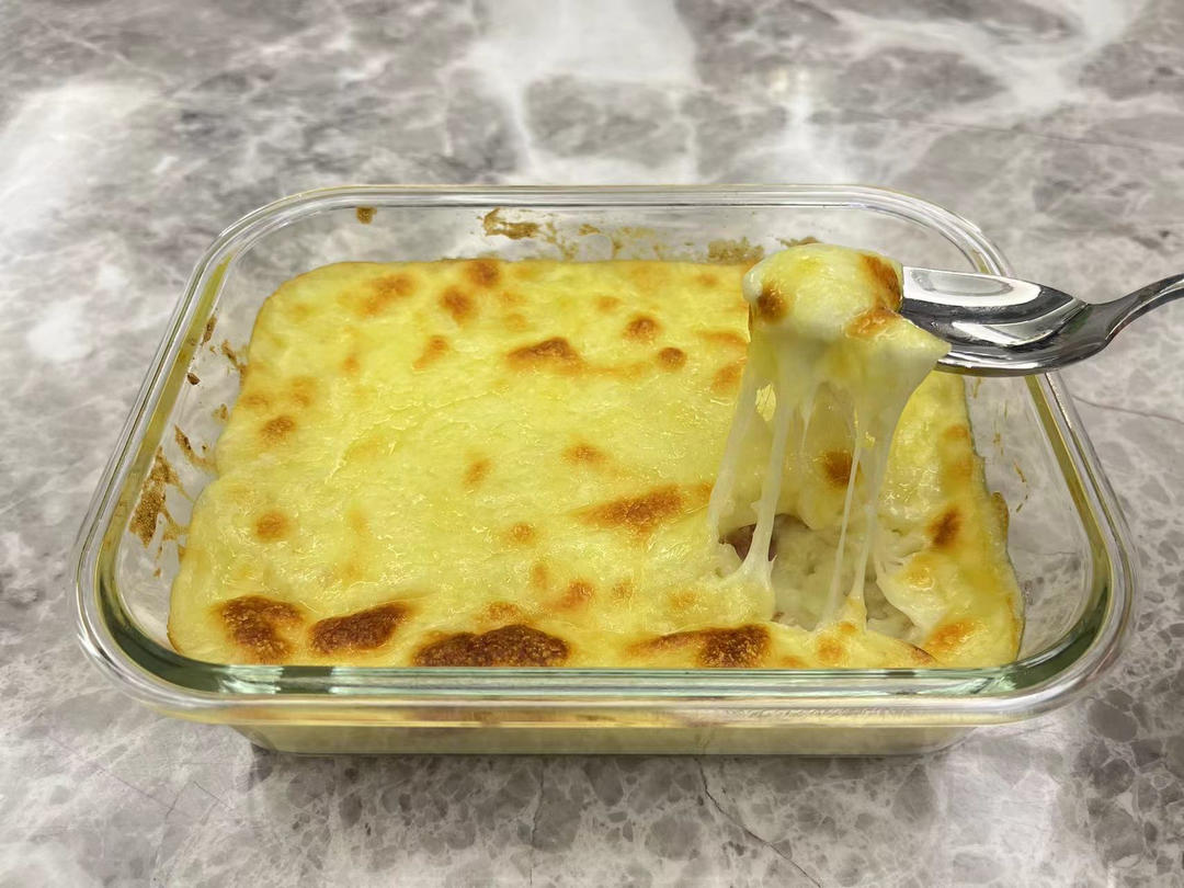 芝士培根土豆泥