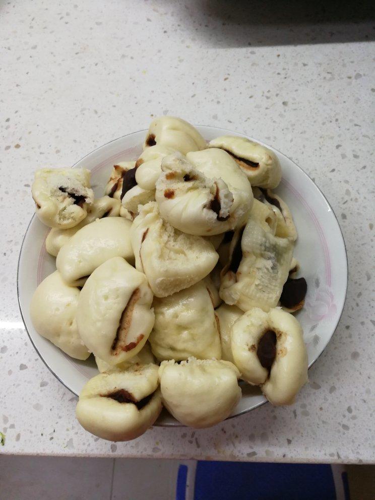 奶香夹心小馒头（一次发酵）