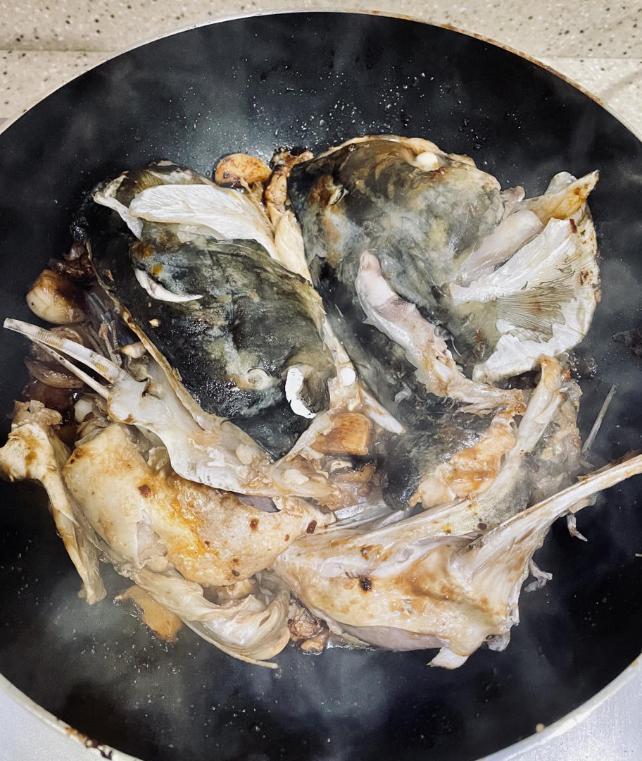 零失败生啫鱼头煲🍲  厨小白一次挑战成功