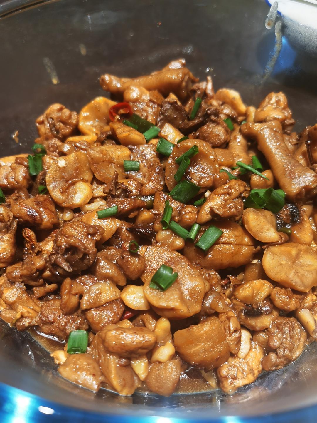 板栗烧鸡