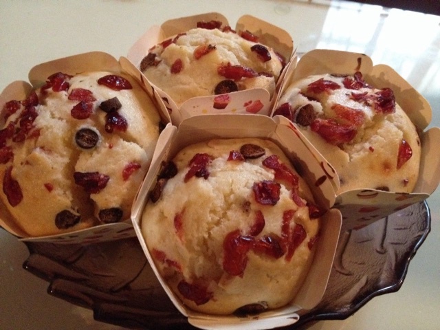 蔓越莓麦芬蛋糕