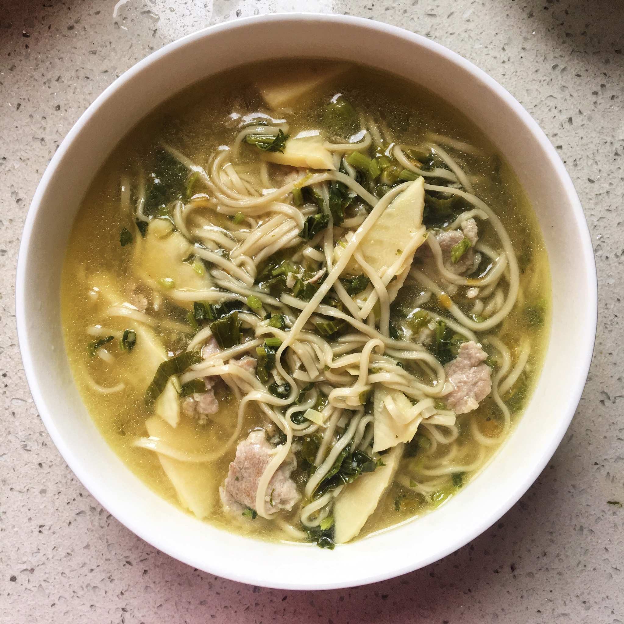 sio做的杭州片儿川