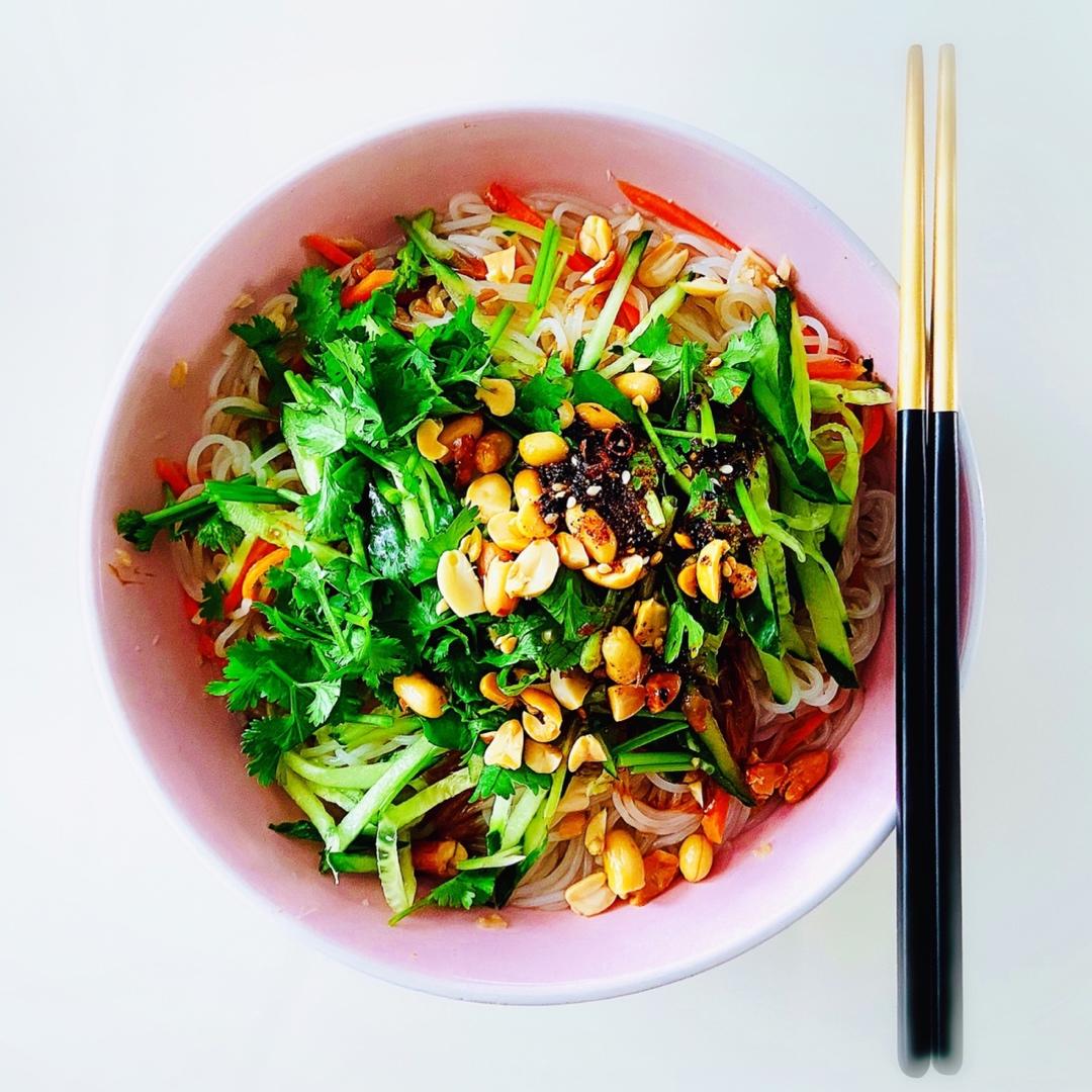 吃了还想要的“凉拌米线”🍜开胃好吃😋简单易煮