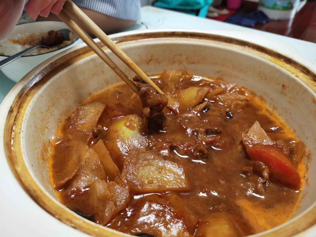 番茄土豆炖牛腩