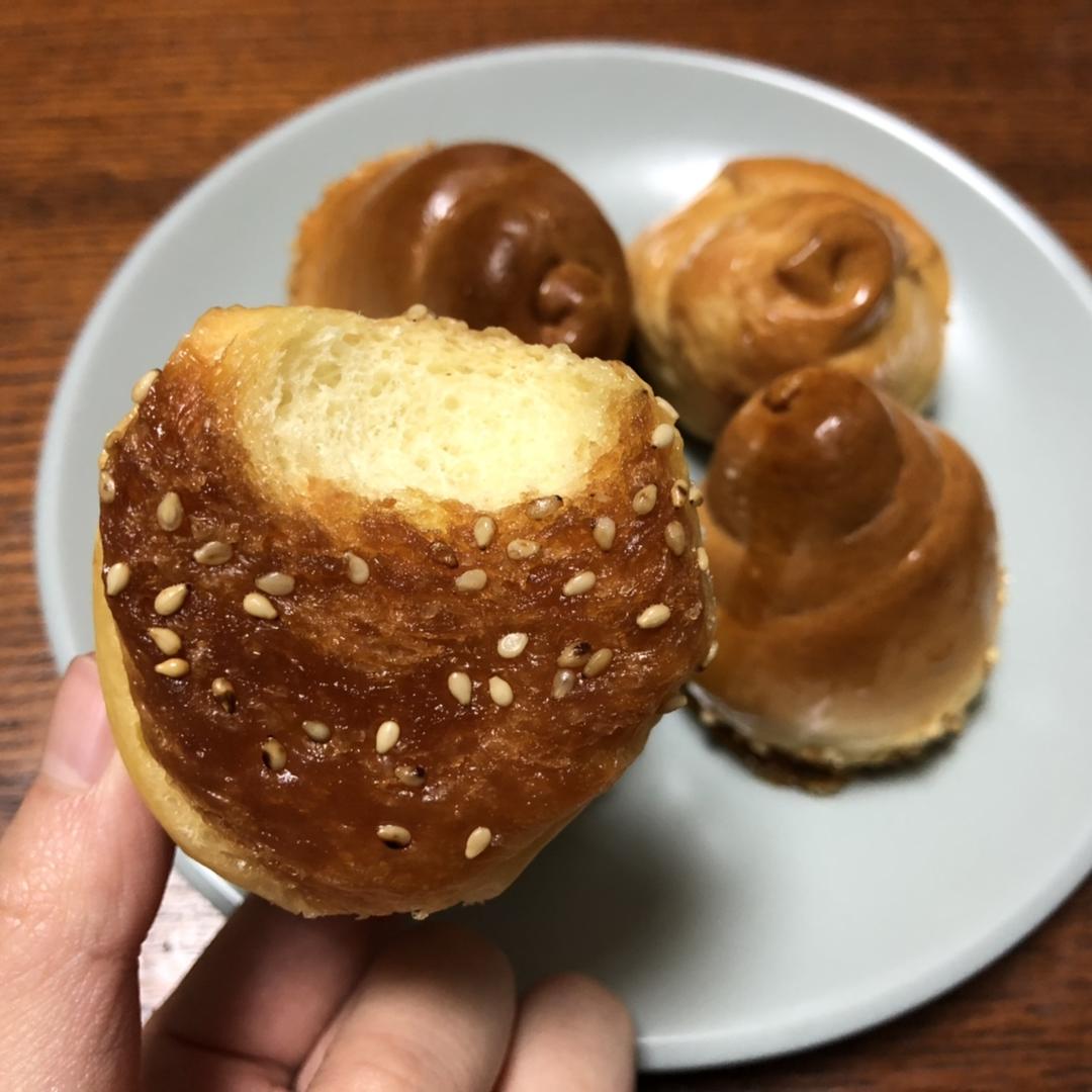 蜂蜜脆底小面包