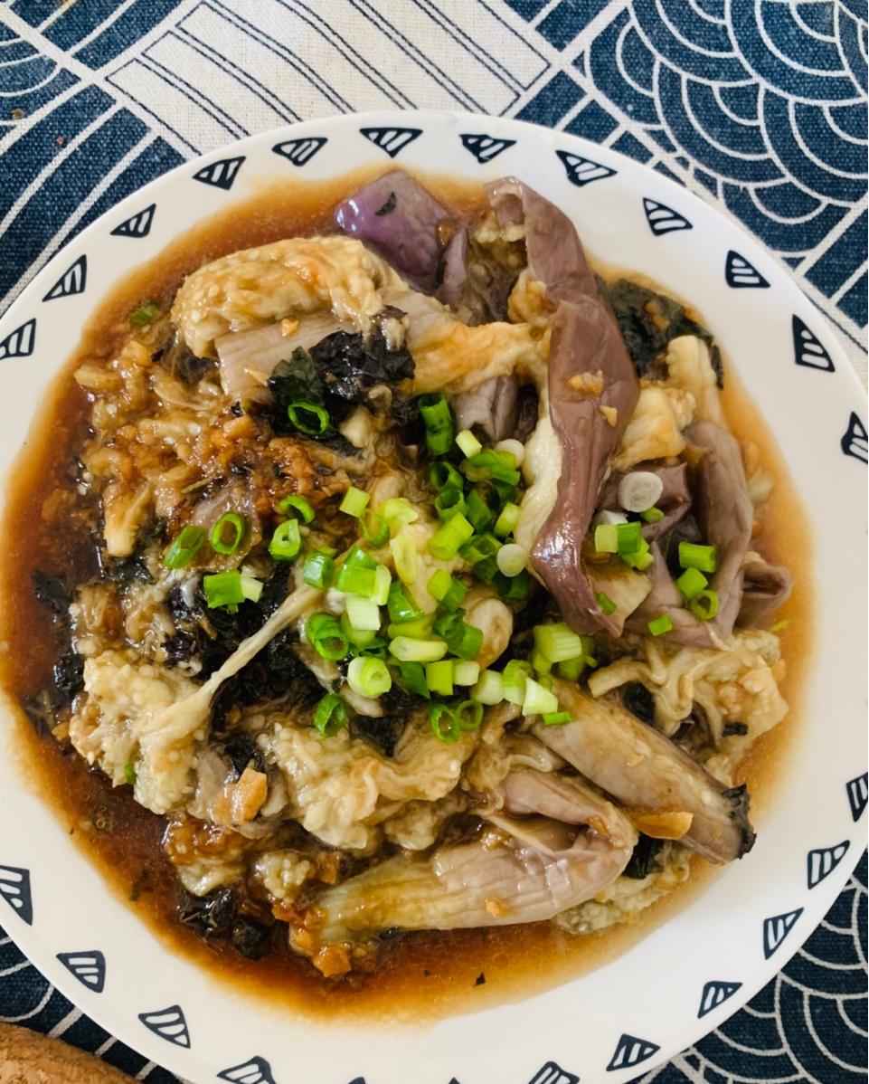 紫苏酱拌茄子の凉菜