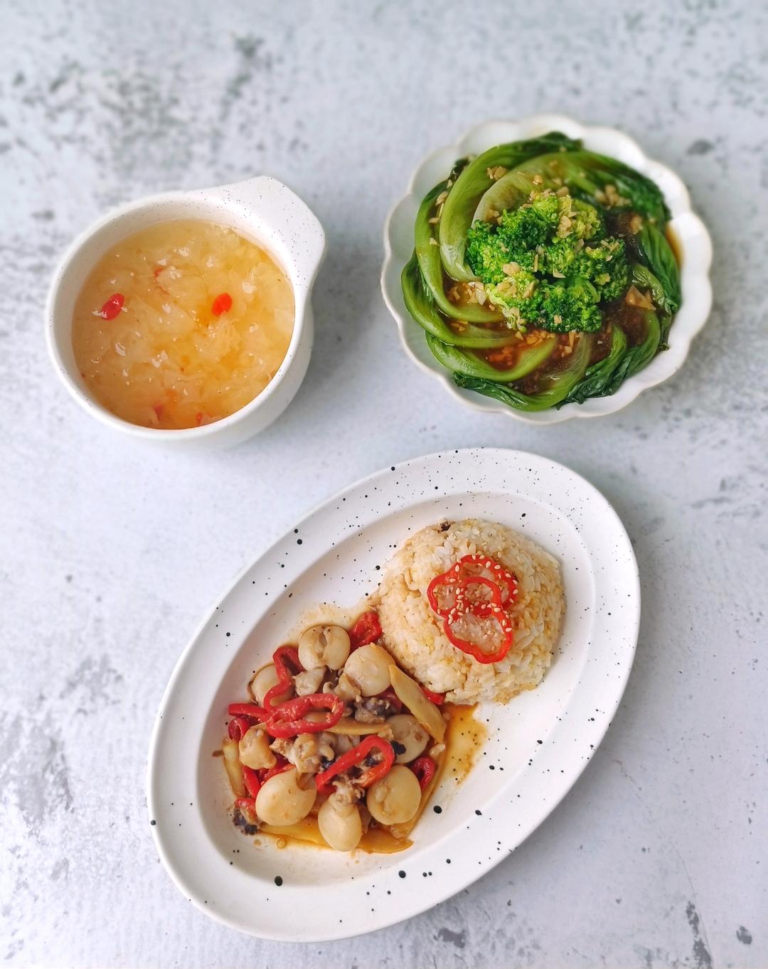 家常快手菜  酱爆墨鱼仔（15分钟搞定）