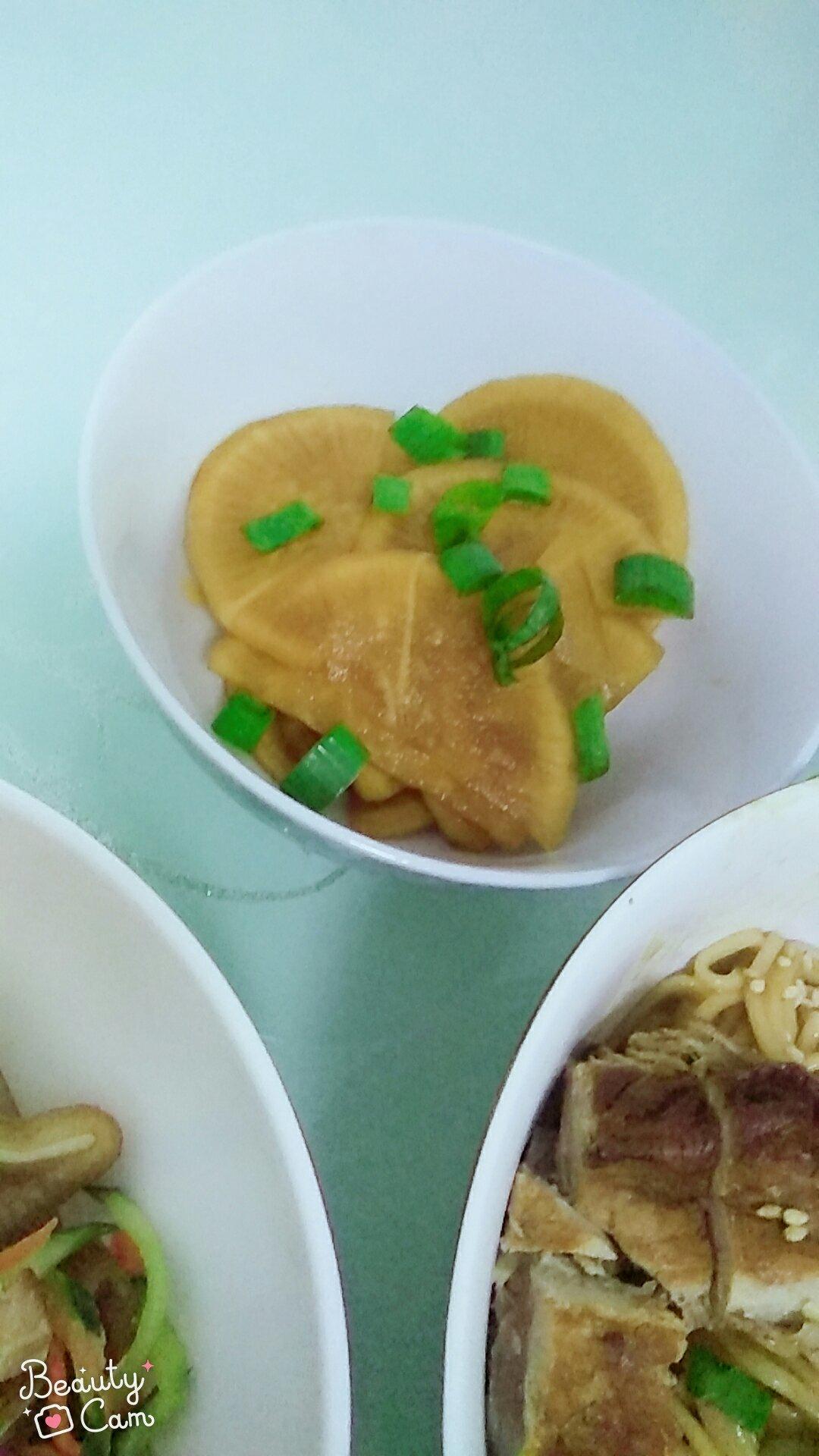 酸甜爽口白萝卜咸菜