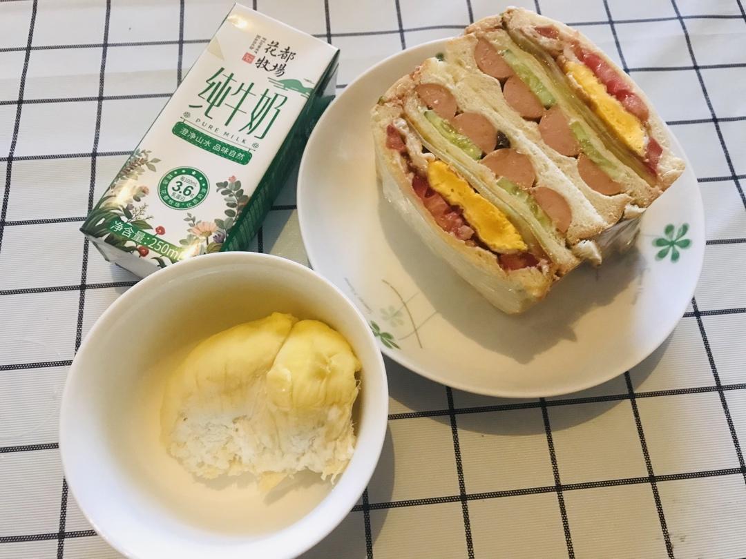 营养一网打尽，美好一天从三明治🥪开始