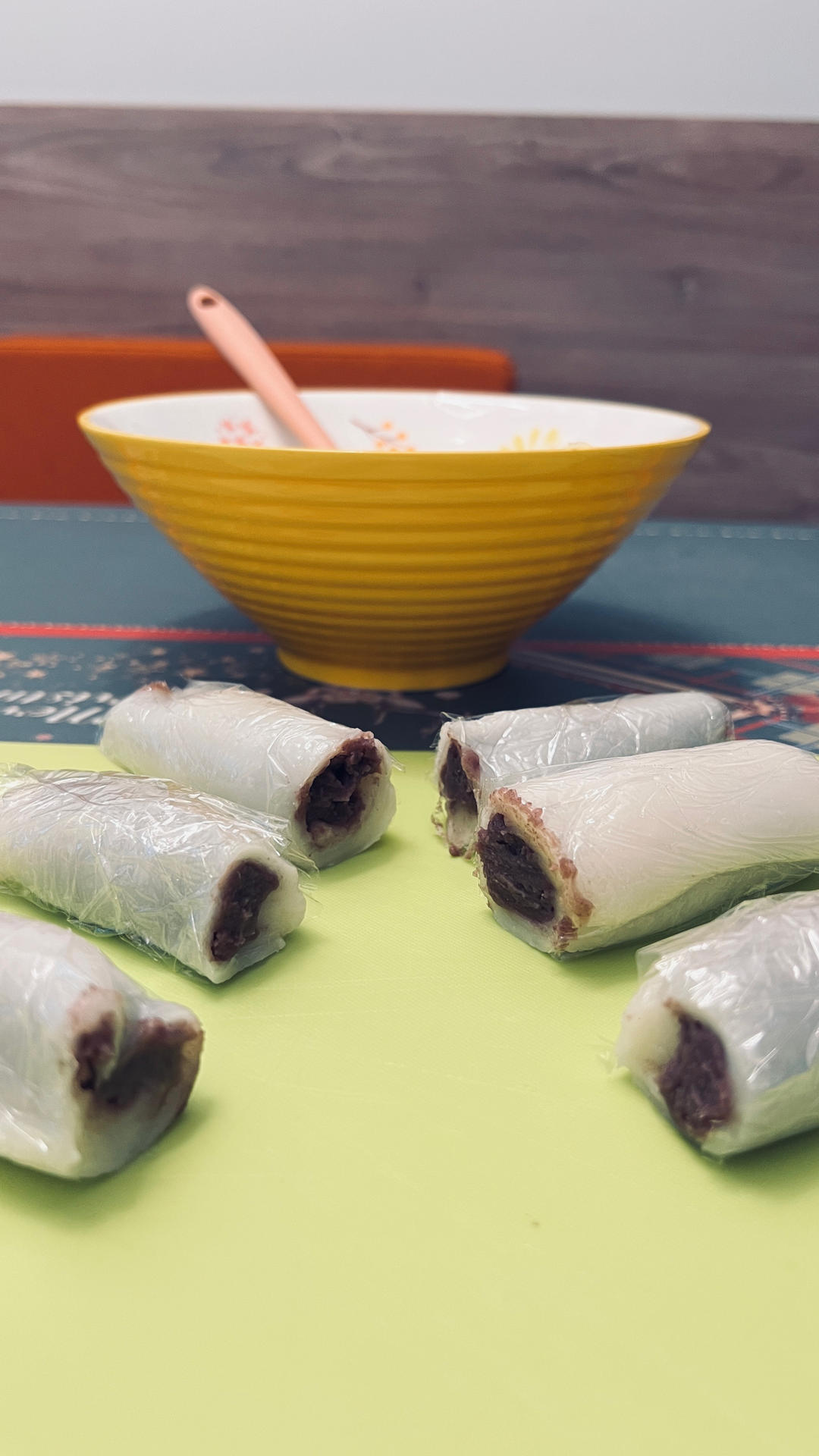 十分钟搞定超正宗的桂花条头糕，零失败！过夜不变硬，豆沙糯米卷