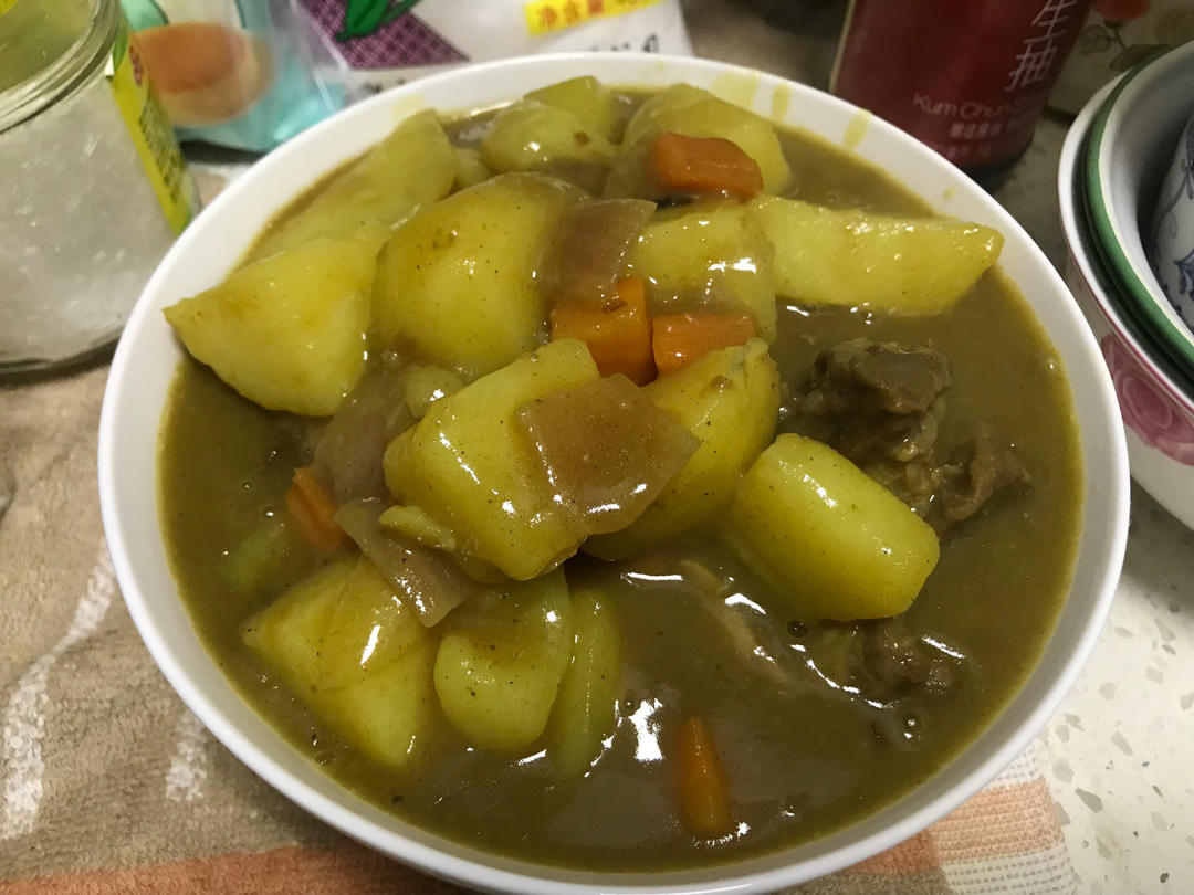咖喱牛肉土豆