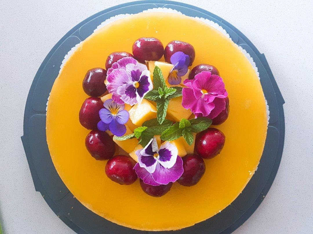 芒果纯酸奶慕斯