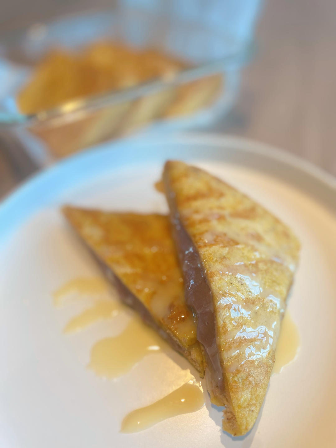 减脂餐｜超软糯的芋泥吐司‼️平底锅搞定～