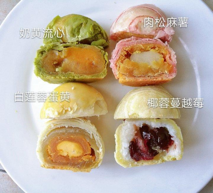 做好吃又好看的蛋黄酥（抹茶/紫薯/原味，多图，更多文字，知识帖）