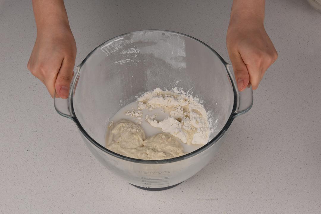 纯奶手撕吐司的做法 步骤1