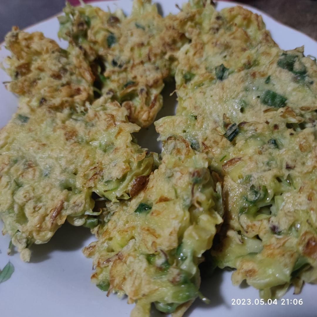 槐花煎饼