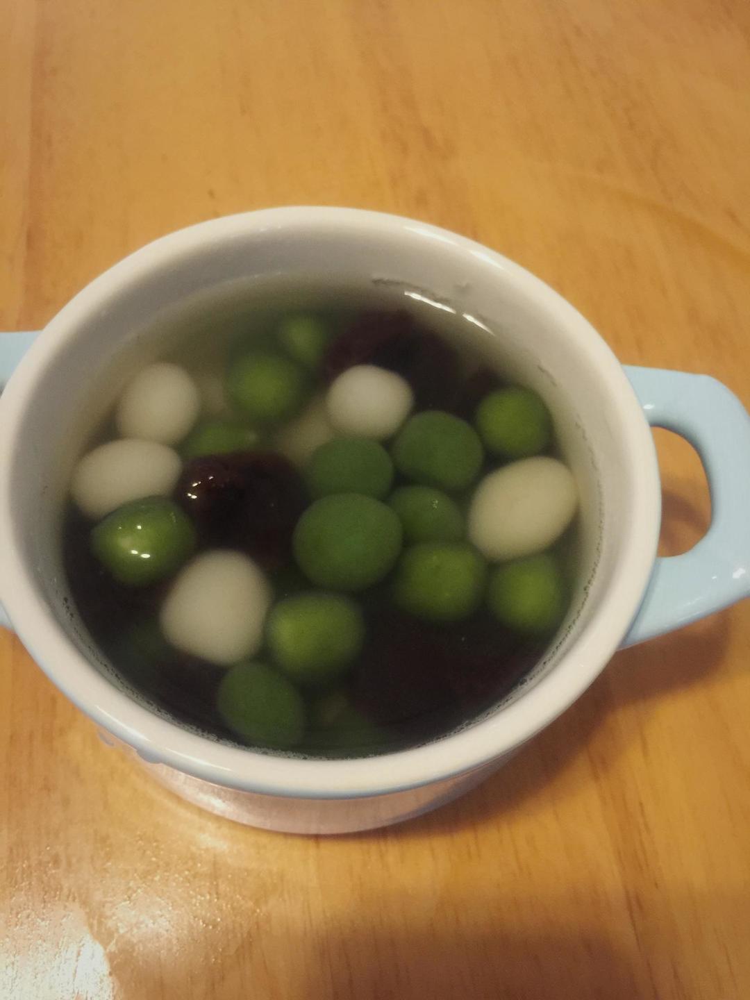 自制天然彩色珍珠奶茶的做法