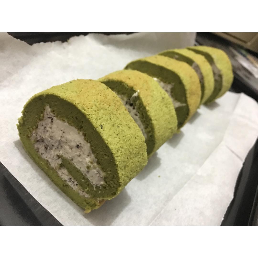 日式抹茶蛋糕卷