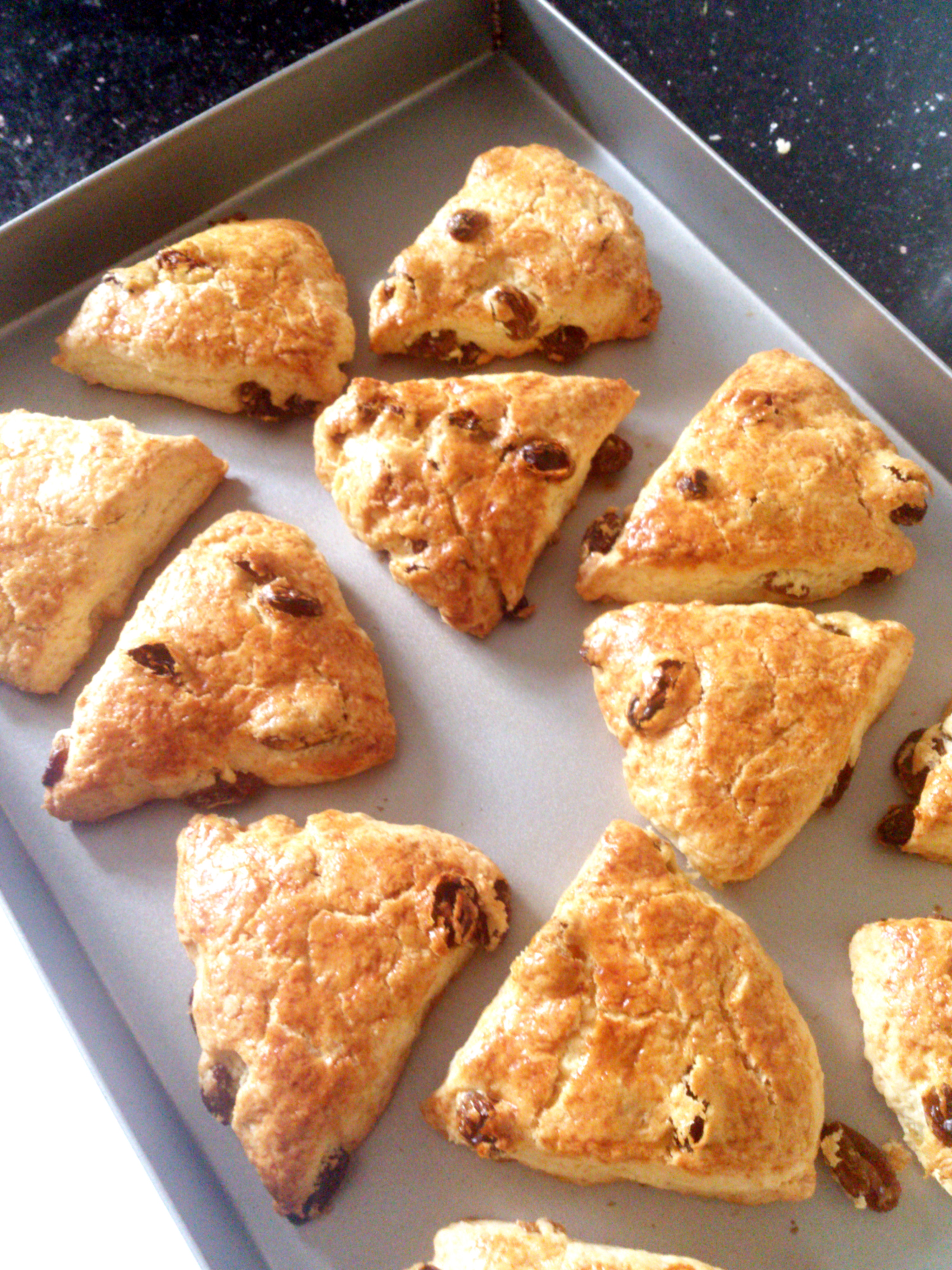 多口味奶油司康