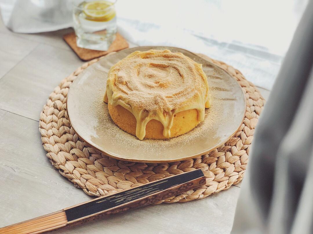 超好吃的豆乳爆浆蛋糕