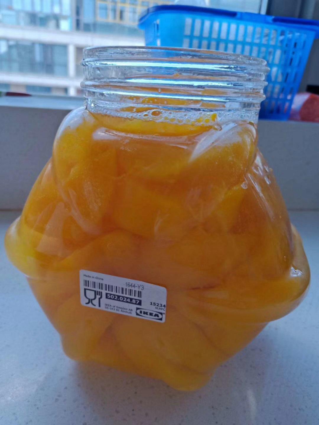 黄桃罐头