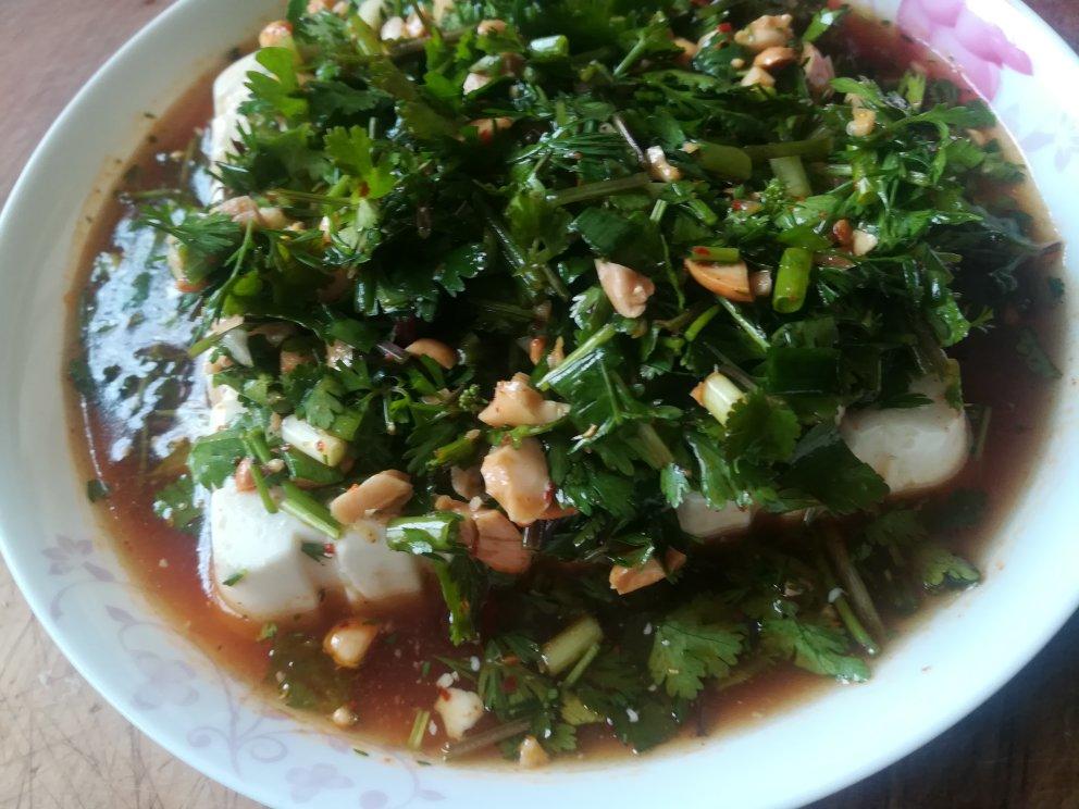 好吃的凉拌内酯豆腐