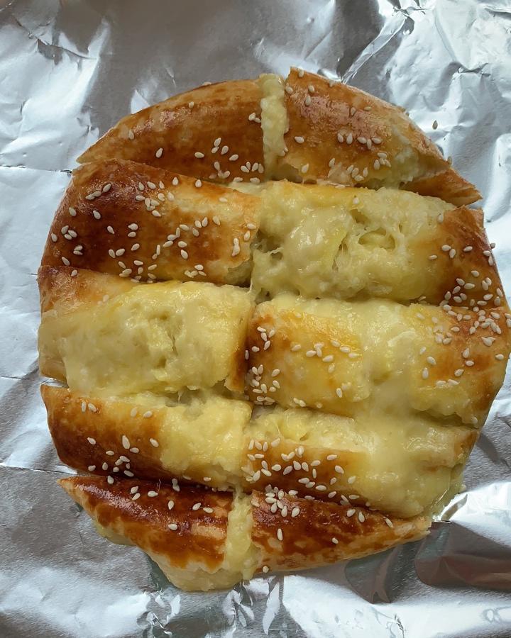 网红爆浆榴莲饼