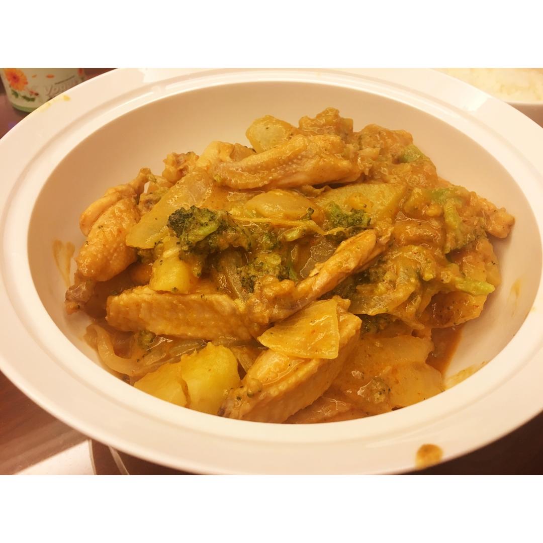 咖喱鸡饭