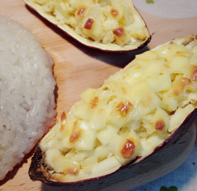 芝士奶油焗红薯