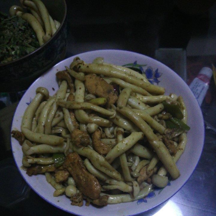 炝炒海鲜菇（家常）