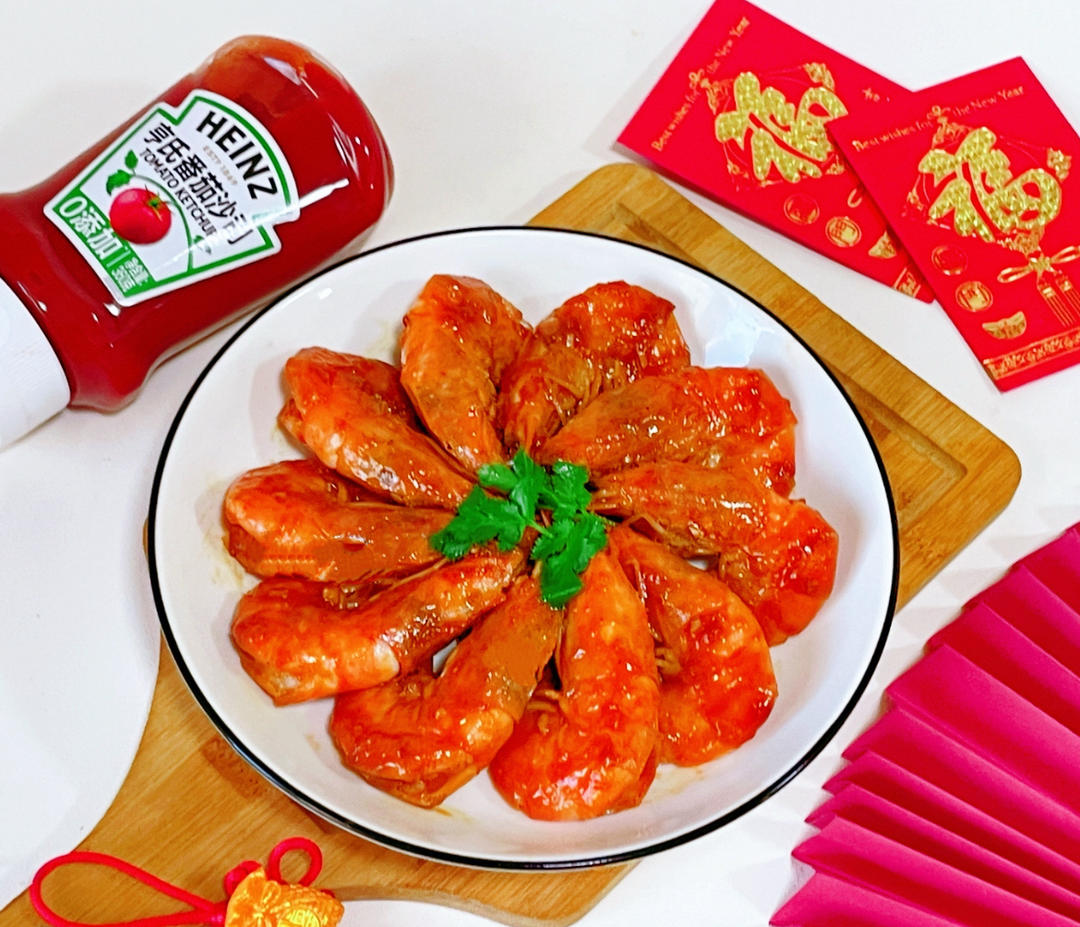 开年红火菜-糖醋大虾