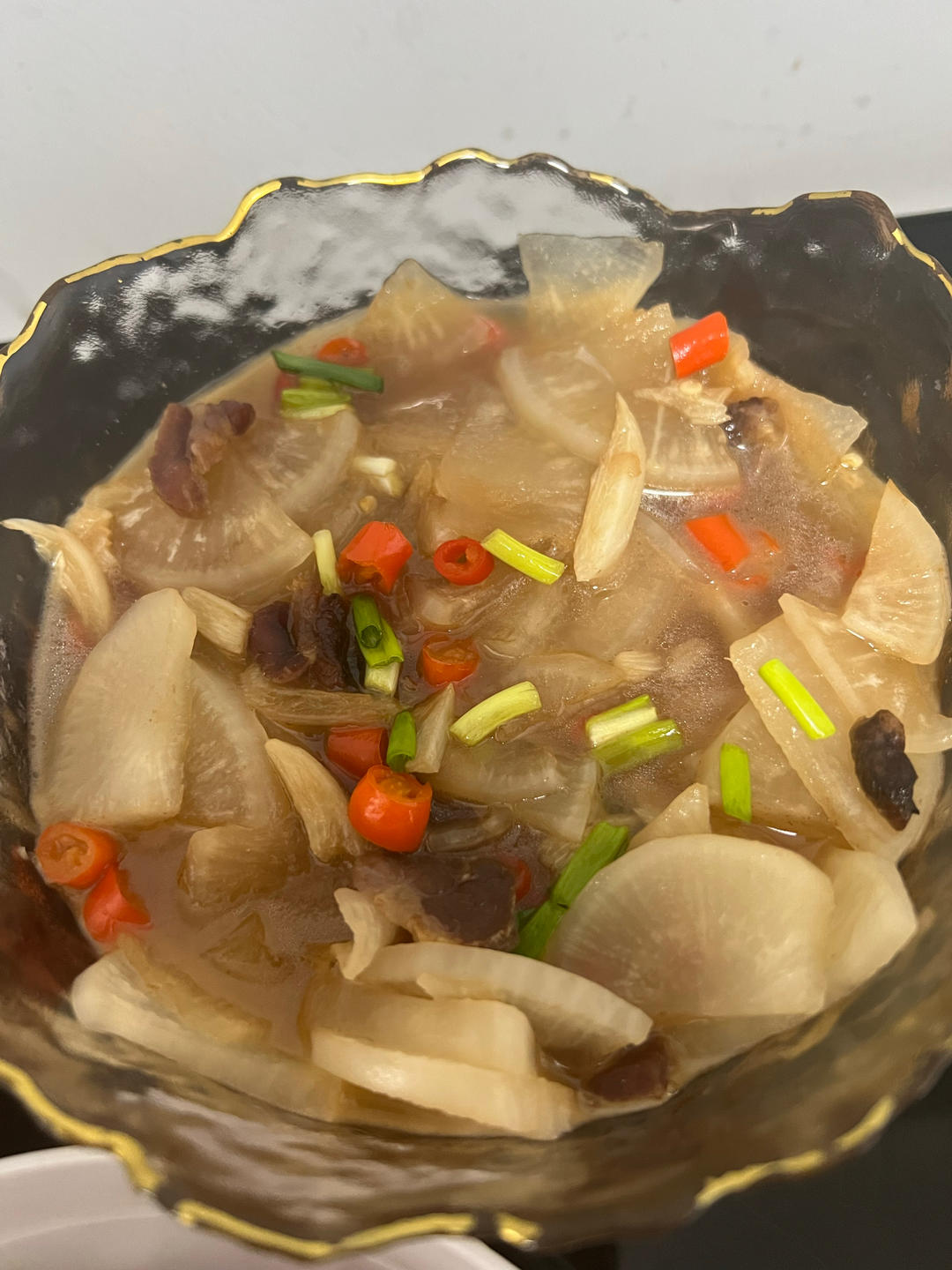 素炒萝卜片