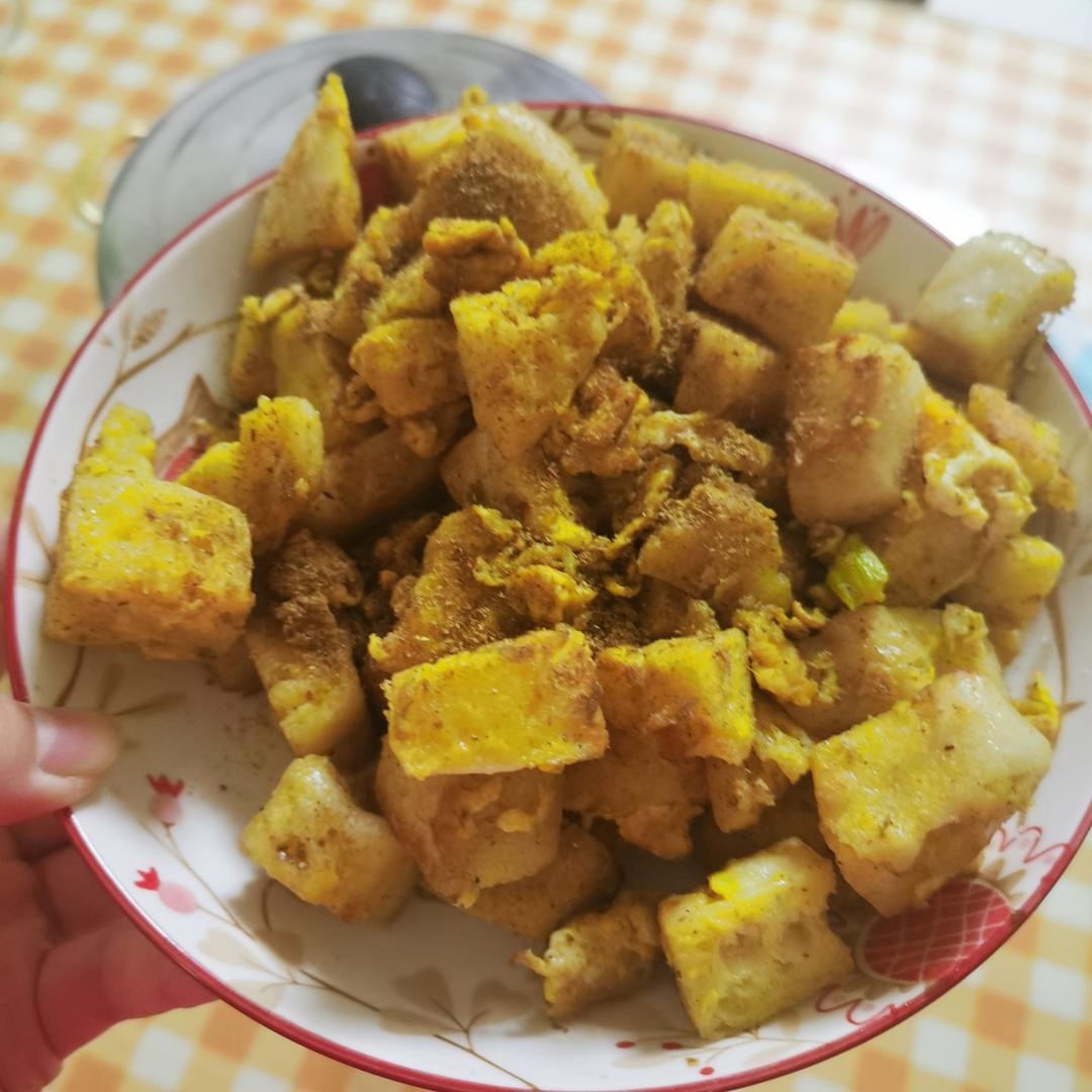 元气早餐【孜然炒馒头】