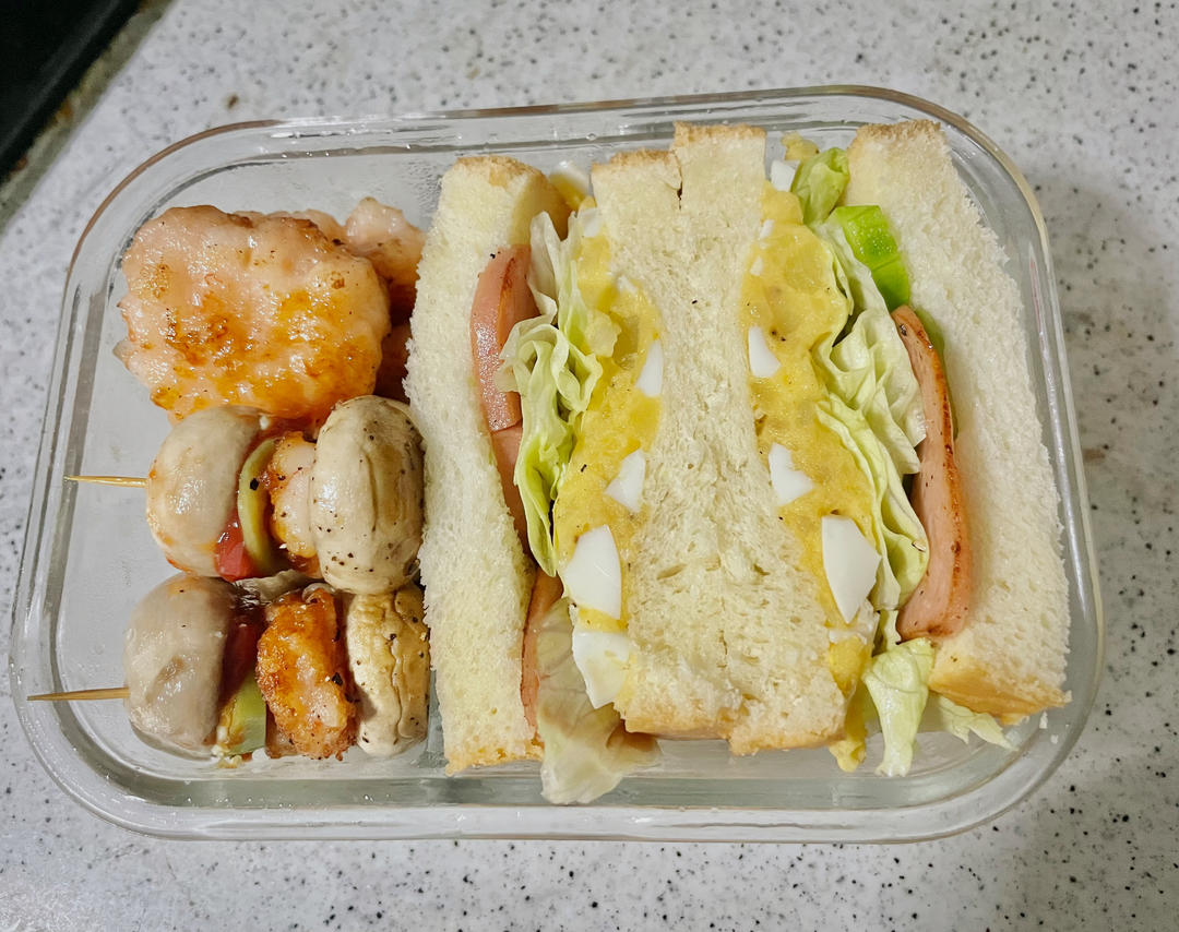 给女朋友的便当