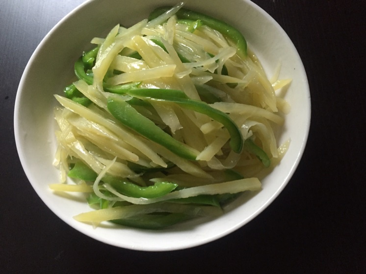 青椒土豆丝