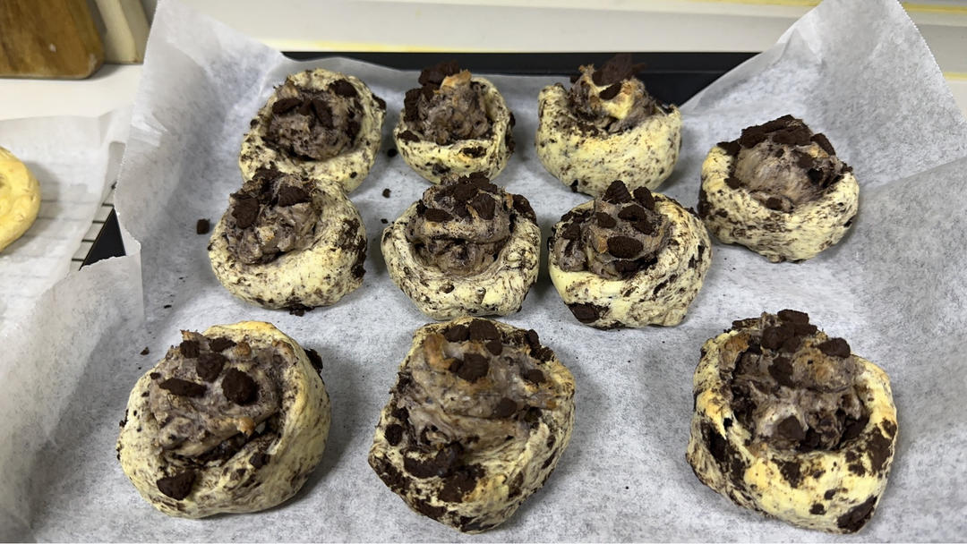 冰乳酪司康：奥利奥口味 & 咖啡口味