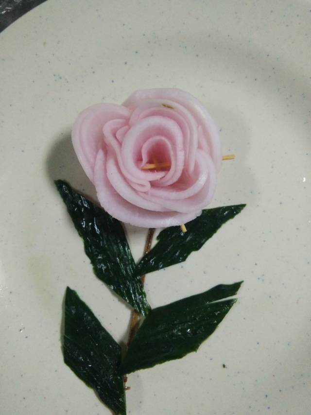 嫣紫玫瑰萝卜花