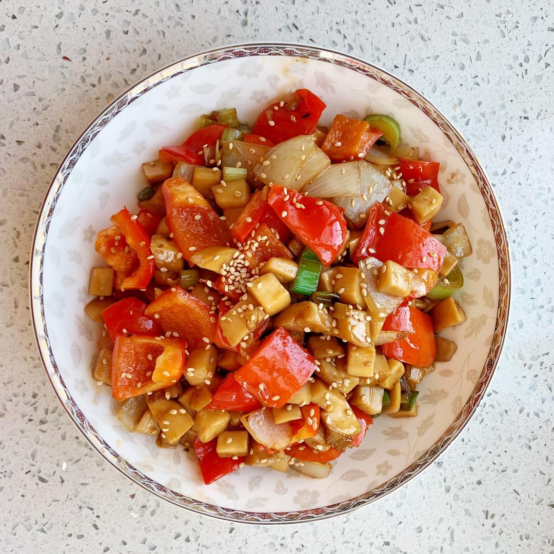 宫保杏鲍菇——比肉还美味哦